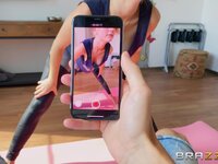 Day With A Pornstar - Downblouse Yoga With Eva - 09/16/2020